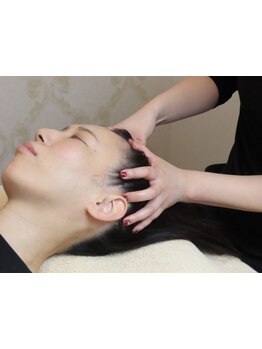 ヘッドスパで癒されたい