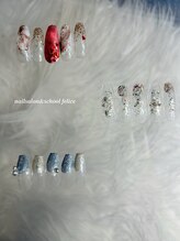 フェリーチェ(nail salon＆school felice)/パラジェル定額トレンドアート