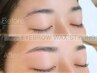 <眉初回>美眉WAXスタイリング　メイク仕上げ付￥4300