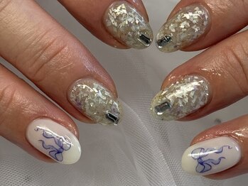 アモネイルアトリエ('amo nail atelier)/リボン