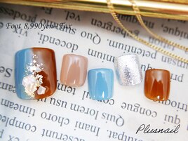 【1421】定額9,889円秋ネイル