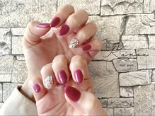 カノアネイルプレイス(KANOA nail place)/ビジューうめつくしワンカラー