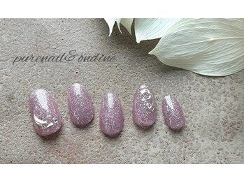 ピュアネイルアンドオンディーヌ/定額シンプルデザイン