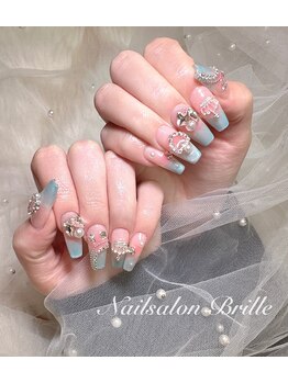 エスフィーネイルサロン ブリーユ(Esfy nailsalon Brille)/チークネイル