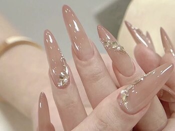 ナゴミネイルサロン(Nagomi)の写真/newopen《ちゅるかわマグネットネイル》派手すぎない華やかなデザインは万人受けするモテnail◇カラ-豊富◎