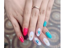ネイルサロン リスタ(Rista)の雰囲気（200種以上から選べるアート♪フットも同じアートから選べます♪）