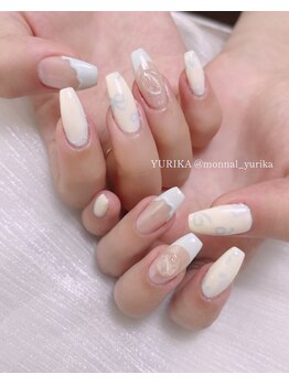 モナールアンド(MONNAL&)/リボンネイル