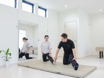 ストレッチスタジオ 香(stretch studio KOH)/ちょっとした補助がよく効く！