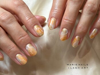 マリー ネイルズアンドラッシュアート モザイクモール港北店(MARIE NAILS & LASH ART)/定額￥8,800　カラフル　0108c