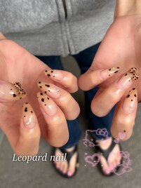 レオパード ギャルネイル