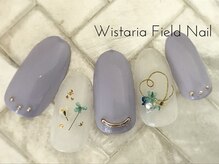 ウィスタリアフィールドネイル MONAD店(WISTARIA FIELD)/ドライフラワー　ワイヤーアート