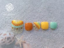 ネイルスタジオ アンビエント 表町店(Nail Studio ambient)/フットネイル 10800円