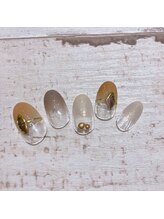 ネイルアンドまつ毛エクステ ルーナ イオン多摩平の森店/アースカラーdesign　