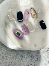 エムディーエーネイル(M.D.A NAiL)/だまし絵ダイヤネイル