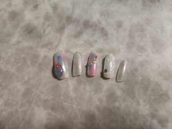 ネイルサロン ネイルクク(Nail KUKU)/８月キャンペーンデザイン