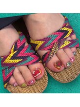 アヤネイルズ アンド アイラッシュ(AYA NAILZ.＆Eyelash)/フット120mins.アートコース