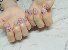 フランセス(Frances)/押し花ネイル