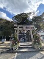 おうちサロン ミキ&nbsp;2025年初詣は、天別豊姫神社でした。