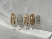 ブラウン アンド ココル(BROWN&cocoru)/定額¥7,700　（M9-3）