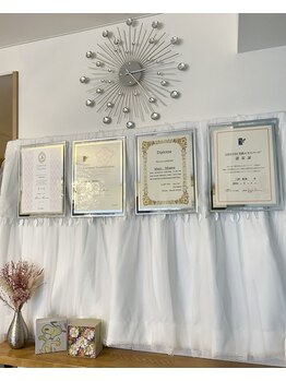 エムベル 越谷レイクタウン店(M belle)/数々の資格保有