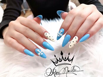 リンネイル 名古屋新栄町店(Rin.Nails)/ &nbsp;10本長さ出しシンプルデザイン