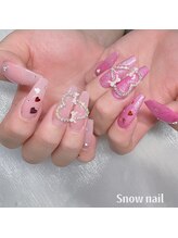 スノーネイルサロン 新宿店(Snow nail salon)/ハートネイル