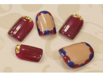 シェアサロン ディテール 千葉店(Detail)/フットアートサンプル☆別途料金