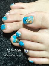 ノワール ネイルアンドスクール(Noire)/★夏色フットネイル★