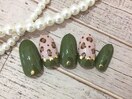 ヒョウ柄 ゴールドプラン￥6,900