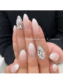 ネイルサロン クール(Nailsalon Coeur)/ストーンネイル スカルプ