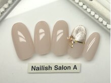 ネイリッシュサロン エー(Nailish Salon A)/シンプルスターギャラクシー