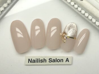 ネイリッシュサロン エー(Nailish Salon A)/シンプルスターギャラクシー