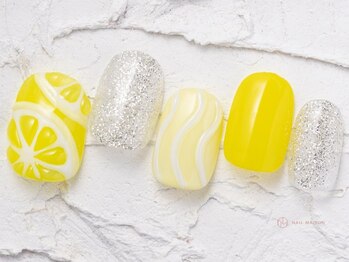 ネイルメゾン 池袋店(NAIL MAISON)/カラフルラメフルーツ¥10550