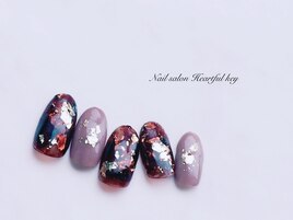 べっ甲ネイル¥10500