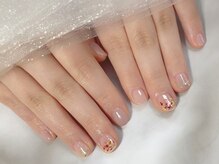 シュシュ(shou shou)/押し花ネイル♪