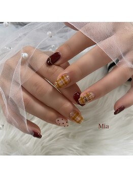 ミア(Mia)/チェックネイル