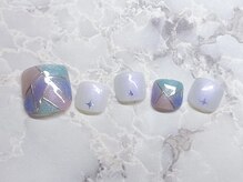 ネイルサロン クラーヴォ(cravo)/フットデザインアートコース　5