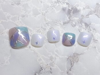 ネイルサロン クラーヴォ(cravo)/フットデザインアートコース　5