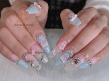 ウメネイルスタジオ(UME NAIL STUDIO)/* 長 さだしやり放題×つけ放題