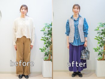 ティージュ/骨格を活かして着こなす!