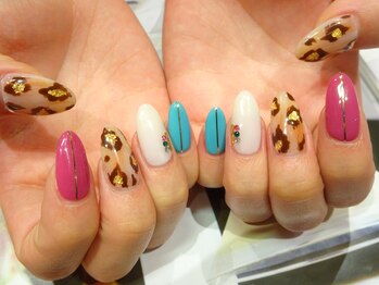 キャミ ネイル(CAMMY NAIL)/ヒョウ柄ネイル