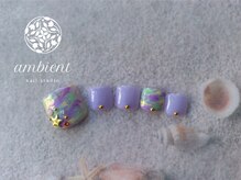ネイルスタジオ アンビエント 表町店(Nail Studio ambient)/フットネイル10800円
