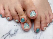 ネイルアトリエルカ(nail atelier LUCA)/M-360 大人人魚のしっぽネイル