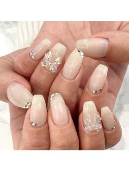 グリーディ(greedy)/大人ガーリーネイル