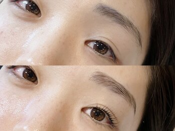 ナラ(nala.)/眉毛×毛流矯正×まつ毛パーマ