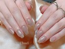 シンプル／ミラーネイル