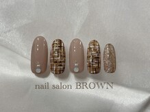 ブラウン アンド ココル(BROWN&cocoru)/定額¥7,700　（M9-4）