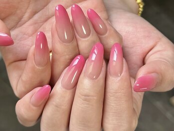 Best Nail 銀座店【ワンホンネイル・スカルプ・パラジェル・上品ジェルネイル】/コーラルピンクグラテーション