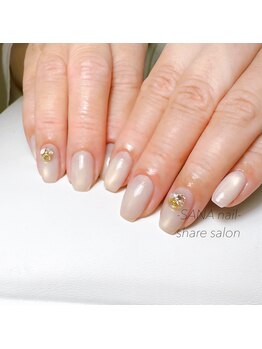 シェアサロン(Share Salon)/マグネットネイルにパーツ追加!!