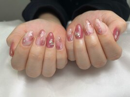 大理石ネイル